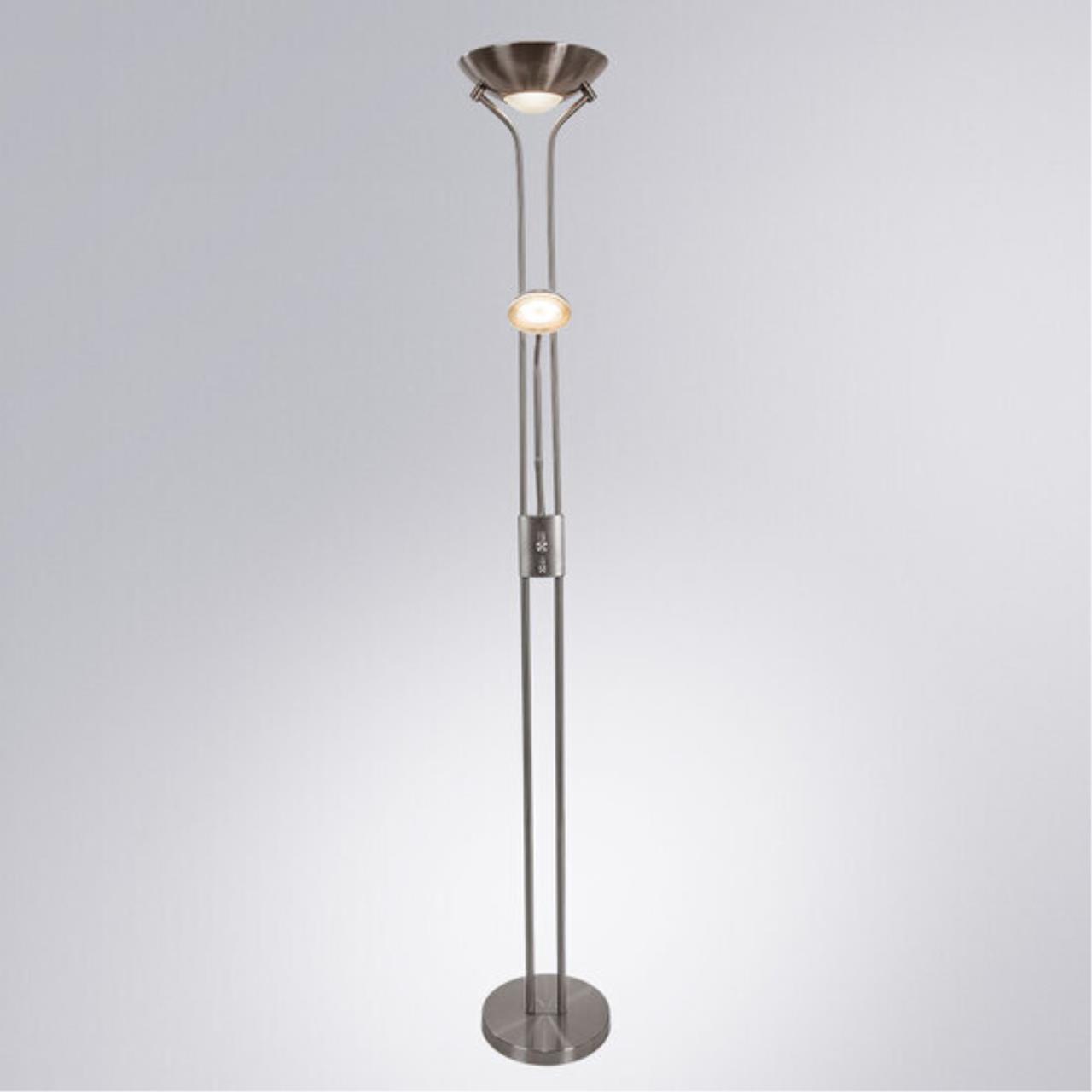 Картинка Торшер Arte Lamp DUETTO A4329PN-2SS