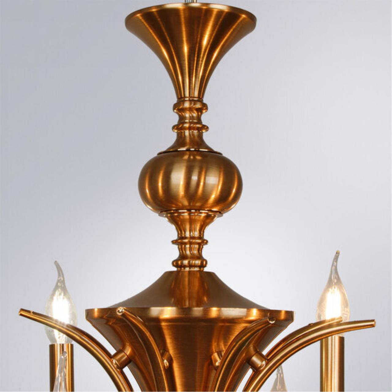 Картинка Подвесная люстра Arte Lamp COLLINETTA A4094LM-12PB