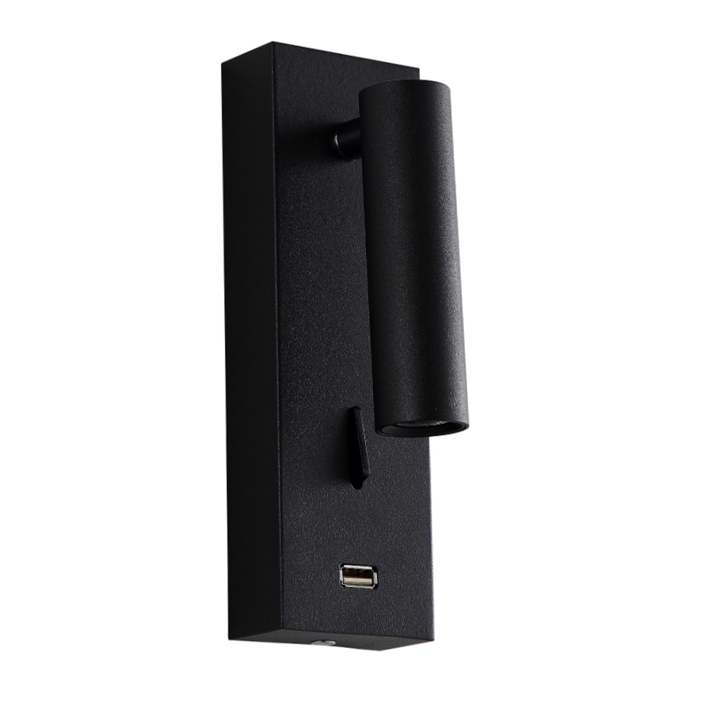 Дополнительная картинка Бра Crystal Lux CLT 210W USB BL Crystal Lux 1400/469