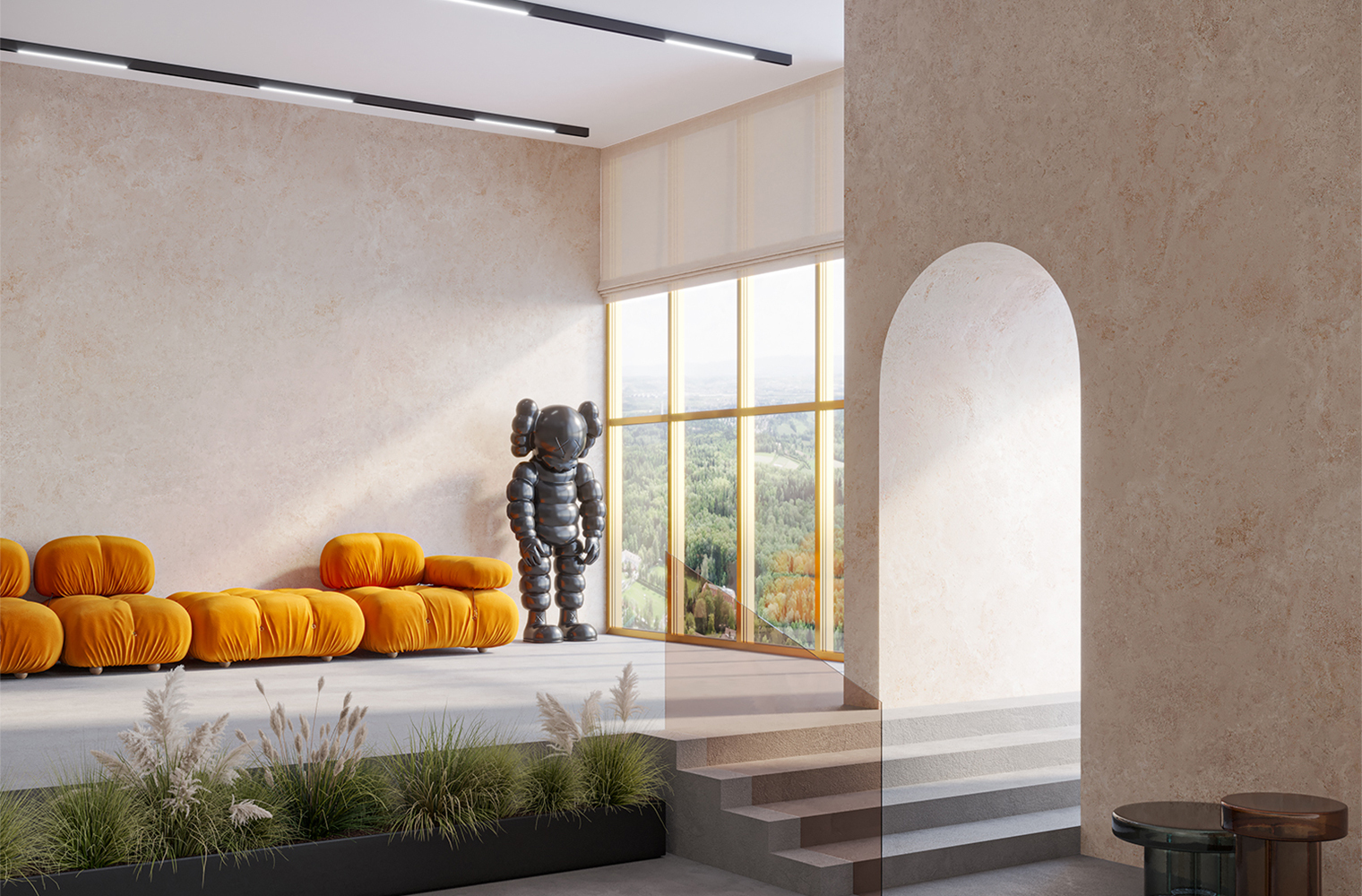 Дополнительная картинка Трековый светильник Technical TR074-2-20W4K-B