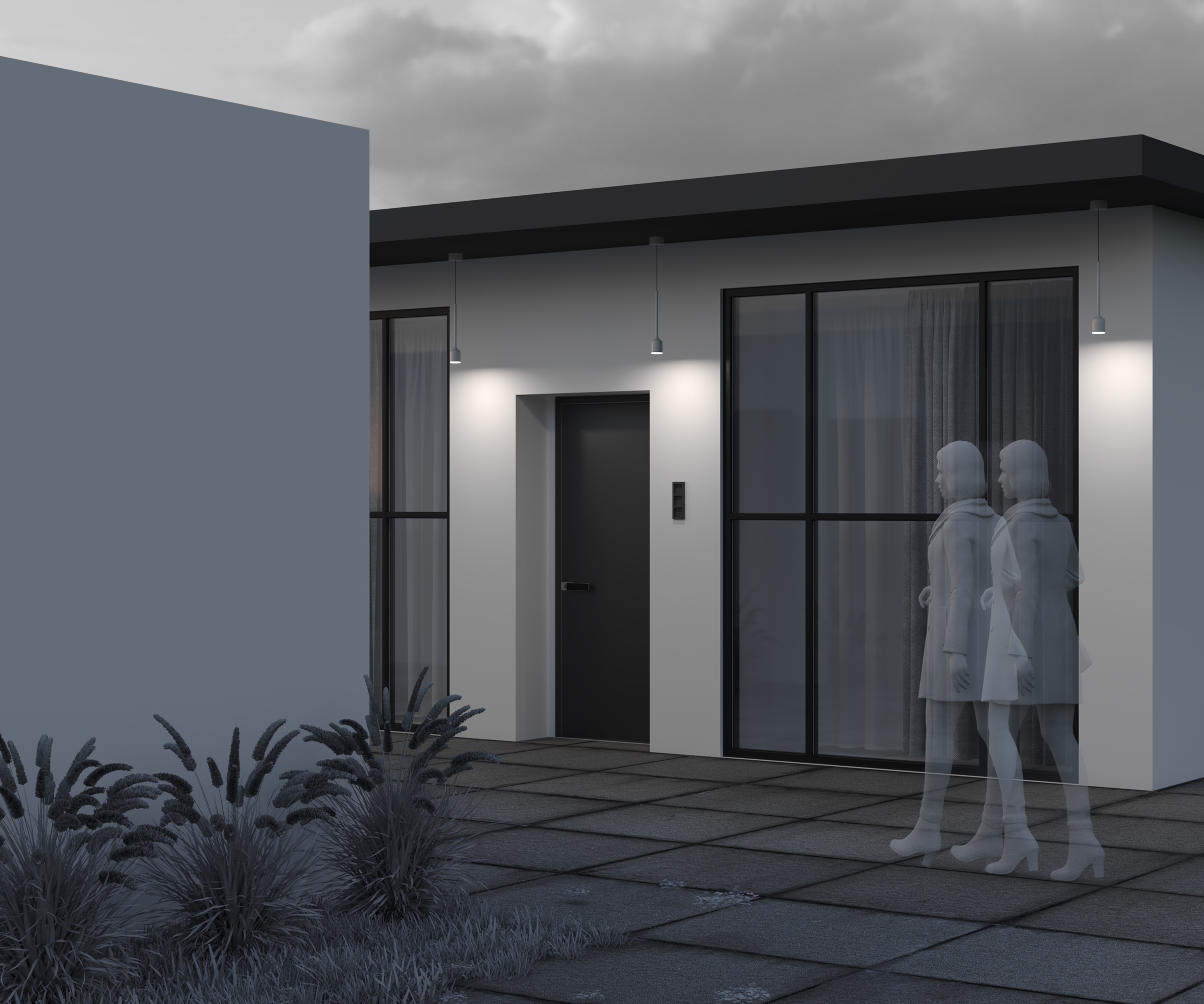 Дополнительная картинка Подвесной светильник Outdoor O491PL-L8W3K