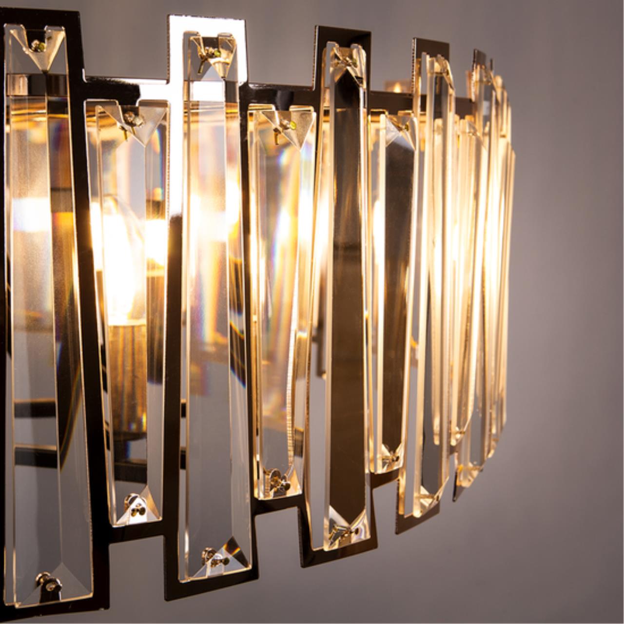 Дополнительная картинка Люстра Arte Lamp AMBER A1028PL-8BK