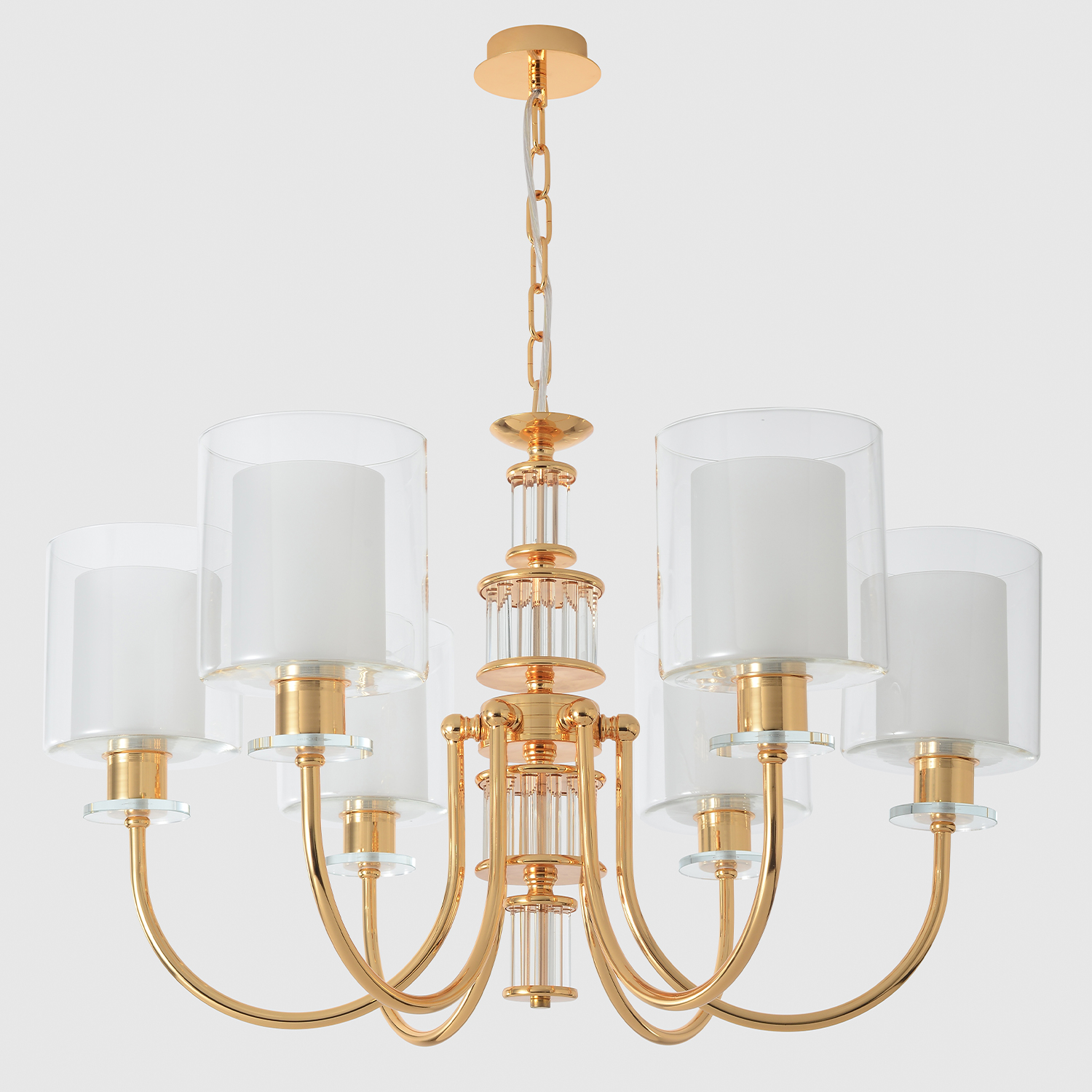 Картинка Люстра Crystal Lux ELENA 1621/306