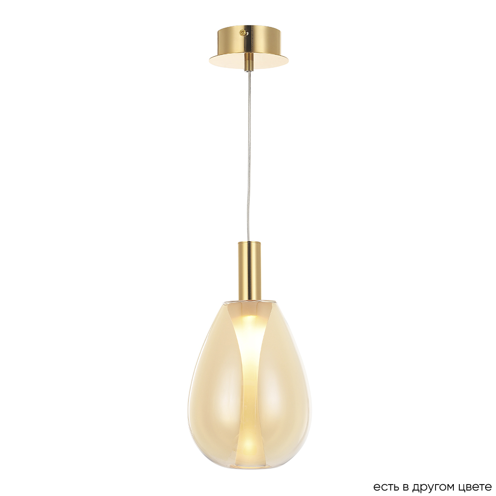 Дополнительная картинка Светильник подвесной Crystal Lux GAUDI SP4W LED AMBER Crystal Lux 1880/204