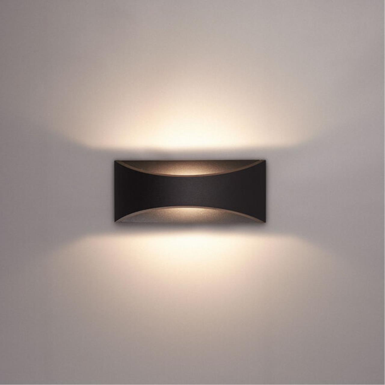 Картинка Фасадный светильник Arte Lamp DINO A8288AL-1BK