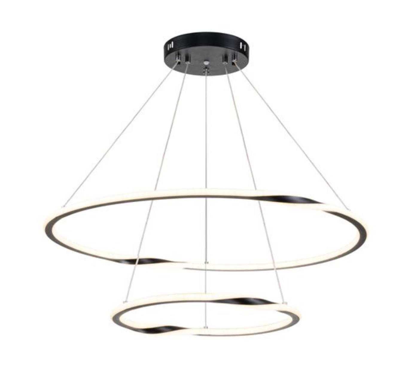 Картинка Подвесной светодиодной светильник Arte Lamp VERITATE A2211SP-2BK