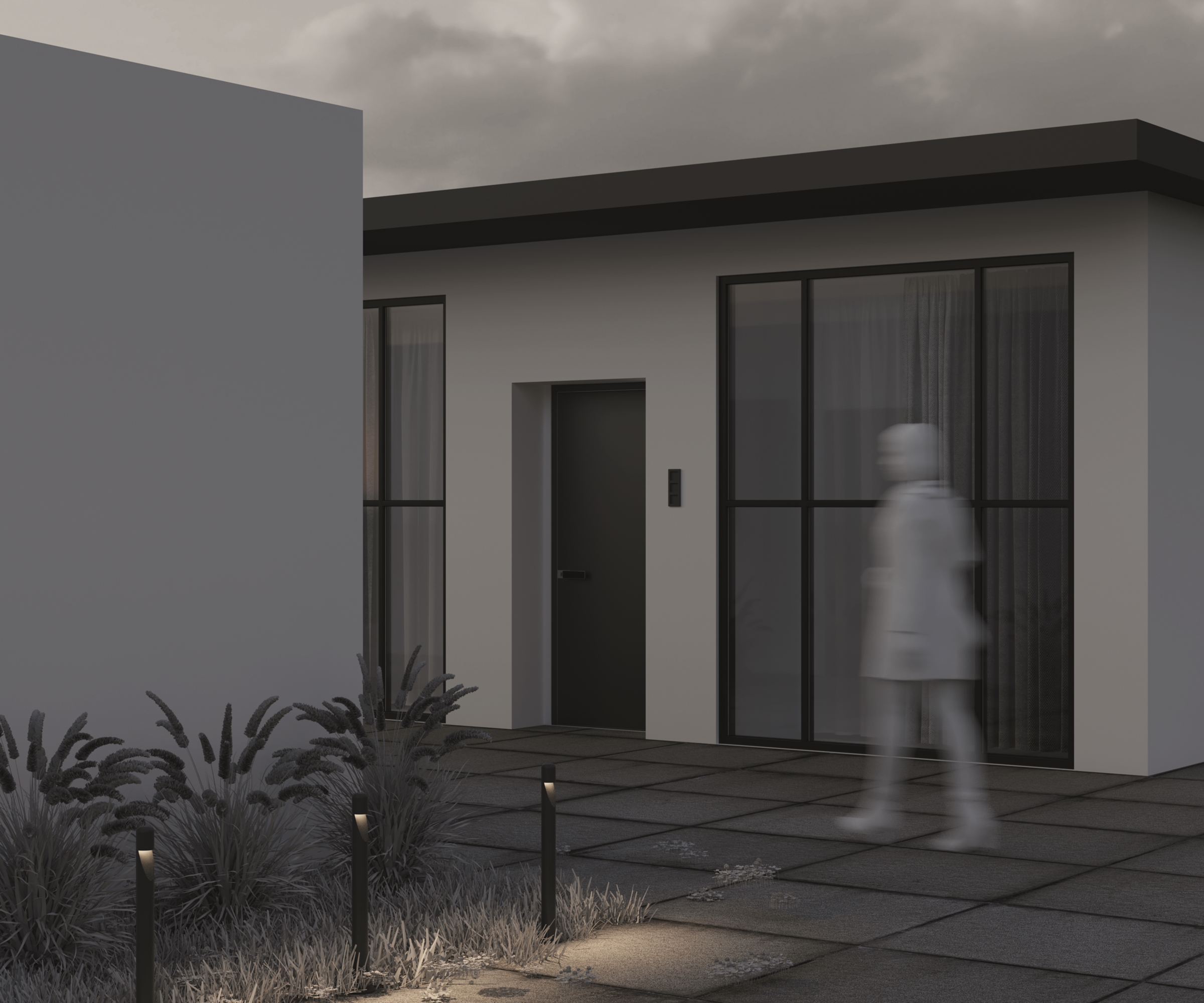 Дополнительная картинка Ландшафтный светильник Outdoor O423FL-L5GF