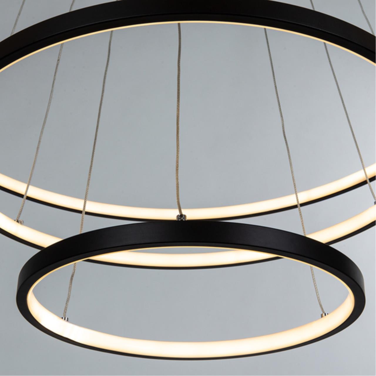 Картинка Подвесной светильник Arte Lamp FRODO A2197SP-3BK