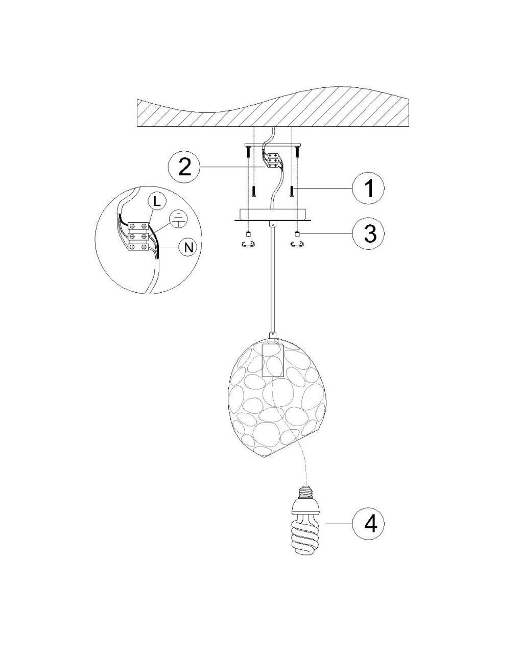 Картинка Подвесной светильник Favourite Gittus 2011-1P