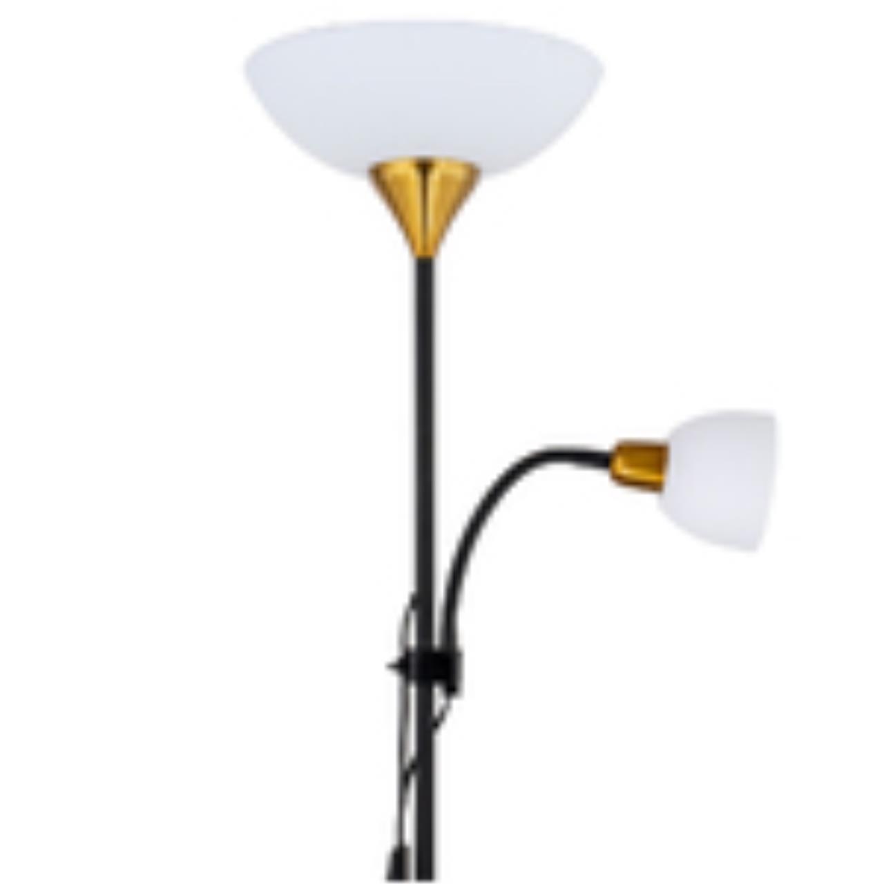 Картинка Торшер Arte Lamp Duetto A9569PN-2BK
