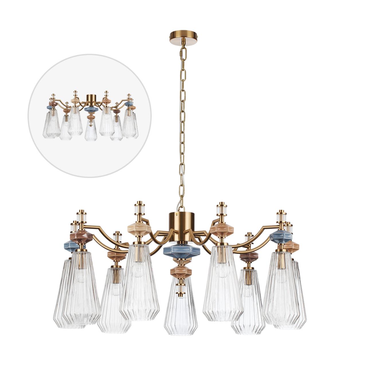 Картинка 5414/9 Odeon Light  Люстра TERRA