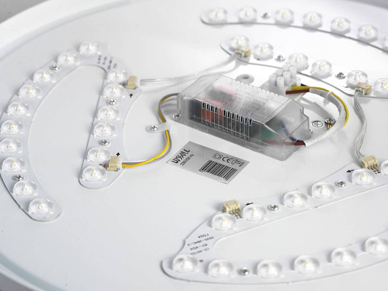 Картинка Потолочный светодиодный светильник Lussole Lgo Moonlight LSP-8310