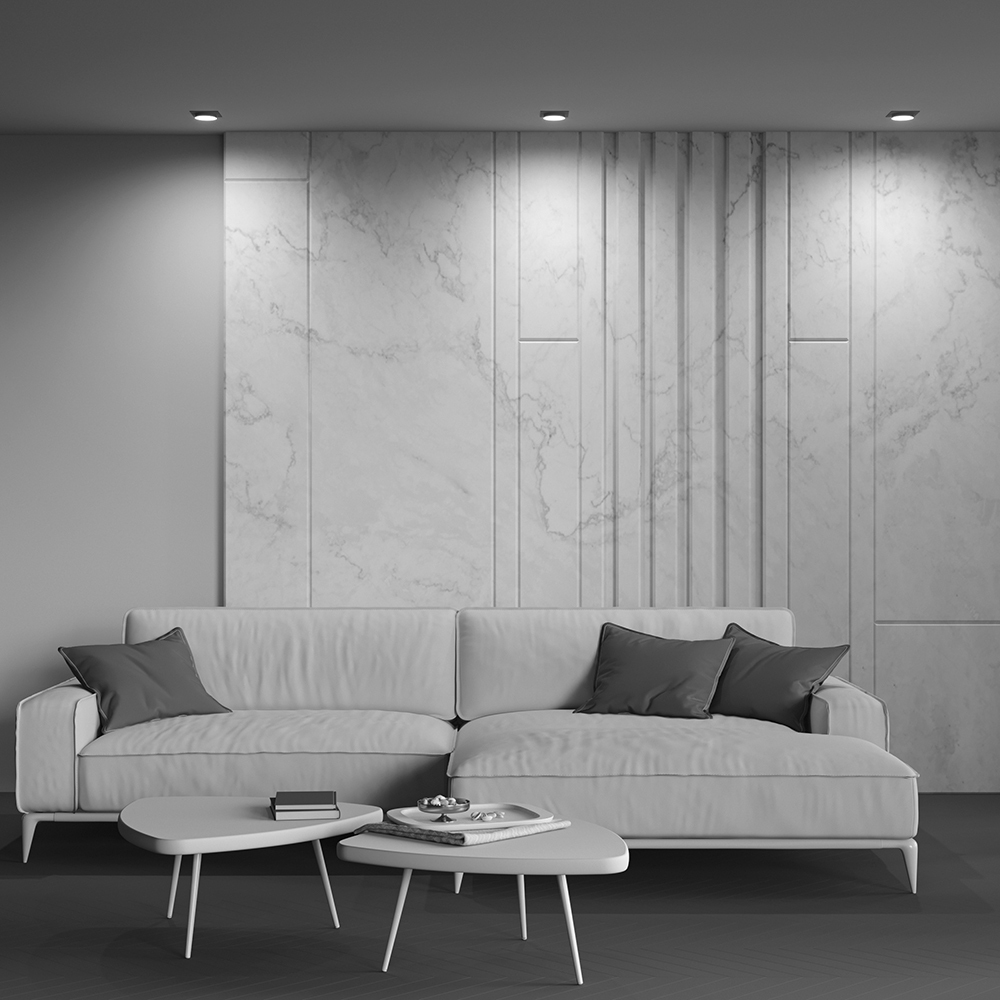 Дополнительная картинка Встраиваемый светильник Technical DL086-GX53-SQ-B