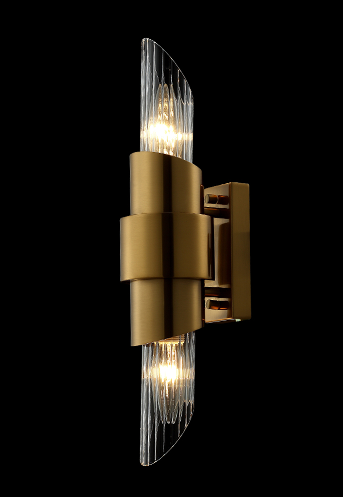 Картинка Бра Crystal Lux JUSTO AP2 BRASS Crystal Lux 2132/402