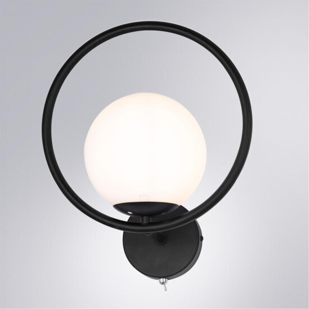 Дополнительная картинка Настенный светильник Arte Lamp MATISSE A7741AP-1BK