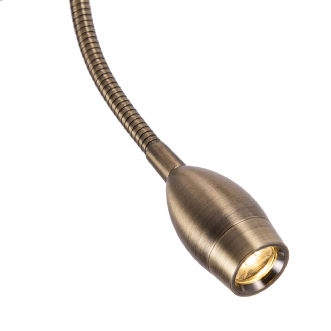 Дополнительная картинка Торшер Arte Lamp Elba A2581PN-2AB