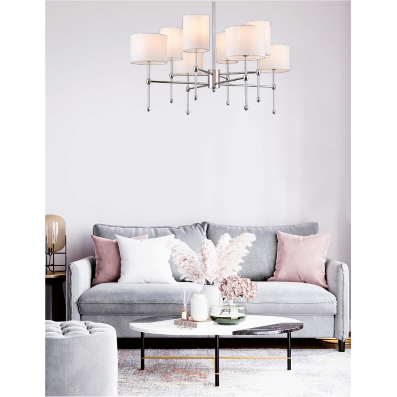 Дополнительная картинка 6589/8C Lumion Люстра подвесная LATTI