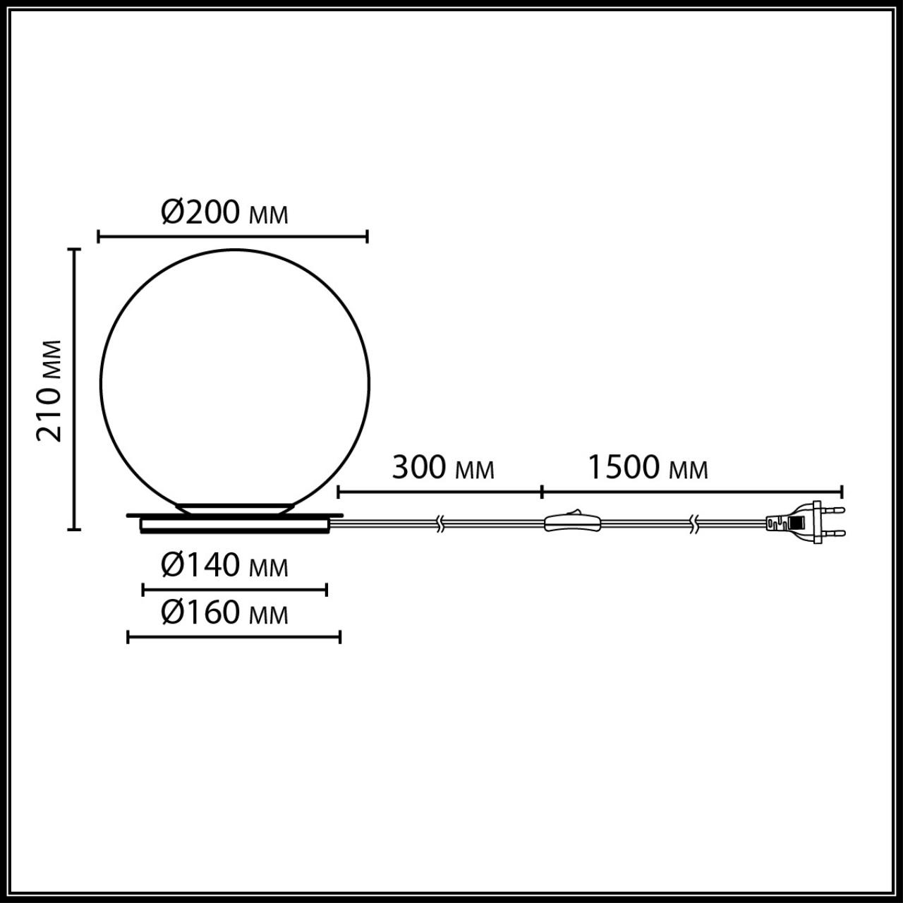 Картинка 7109/1TL Odeon Light Настольный светильник MAGIA