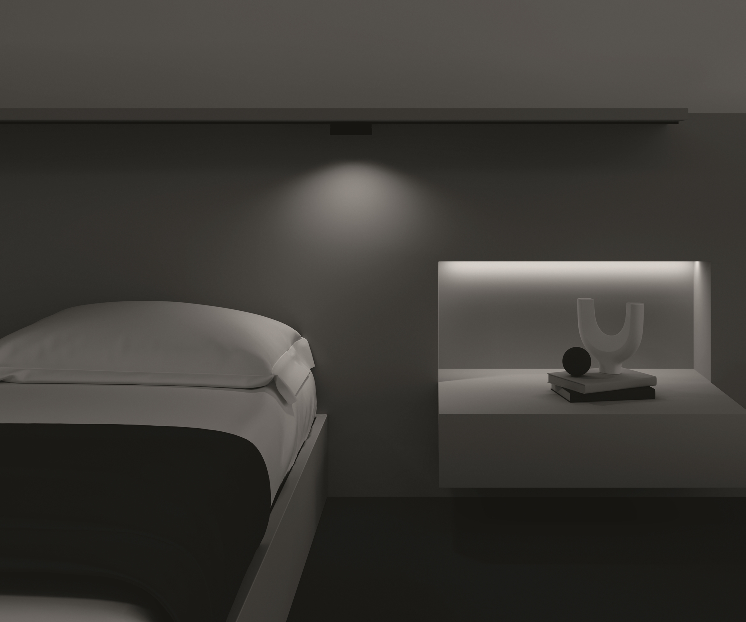 Дополнительная картинка Трековый светильник Technical TR084-1-6W3K-B