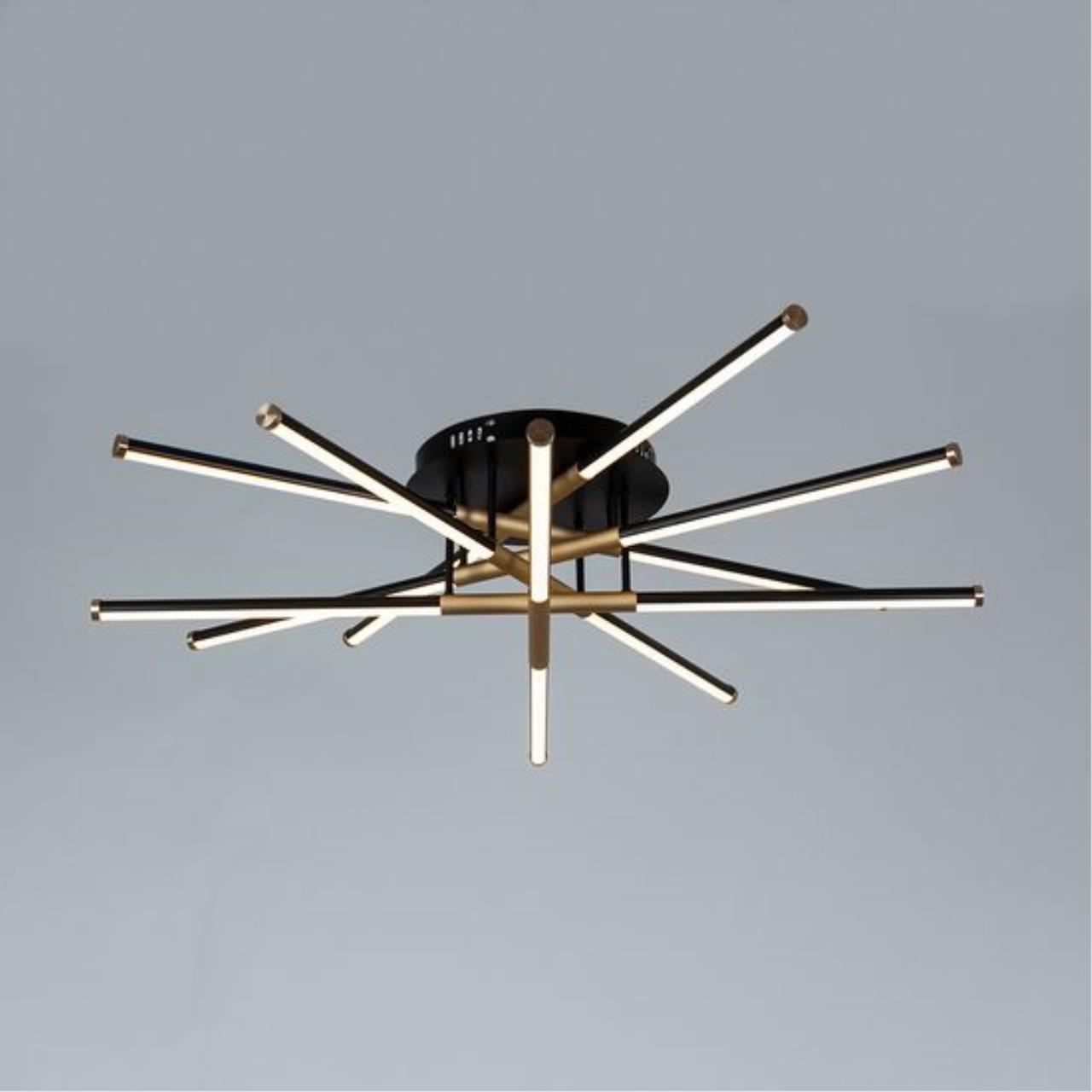 Дополнительная картинка Потолочный светильник Arte Lamp FERNANDO A2199PL-6BK