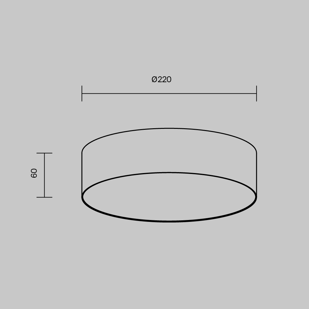 Дополнительная картинка Потолочный светильник Technical C032CL-24W4K-RD-MG