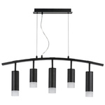 lr7353728731 люстра rullo 5х50w gu10 черный  571735 - 214437-2 - 214487-3 - 202431-5, доставка по Казахстану 