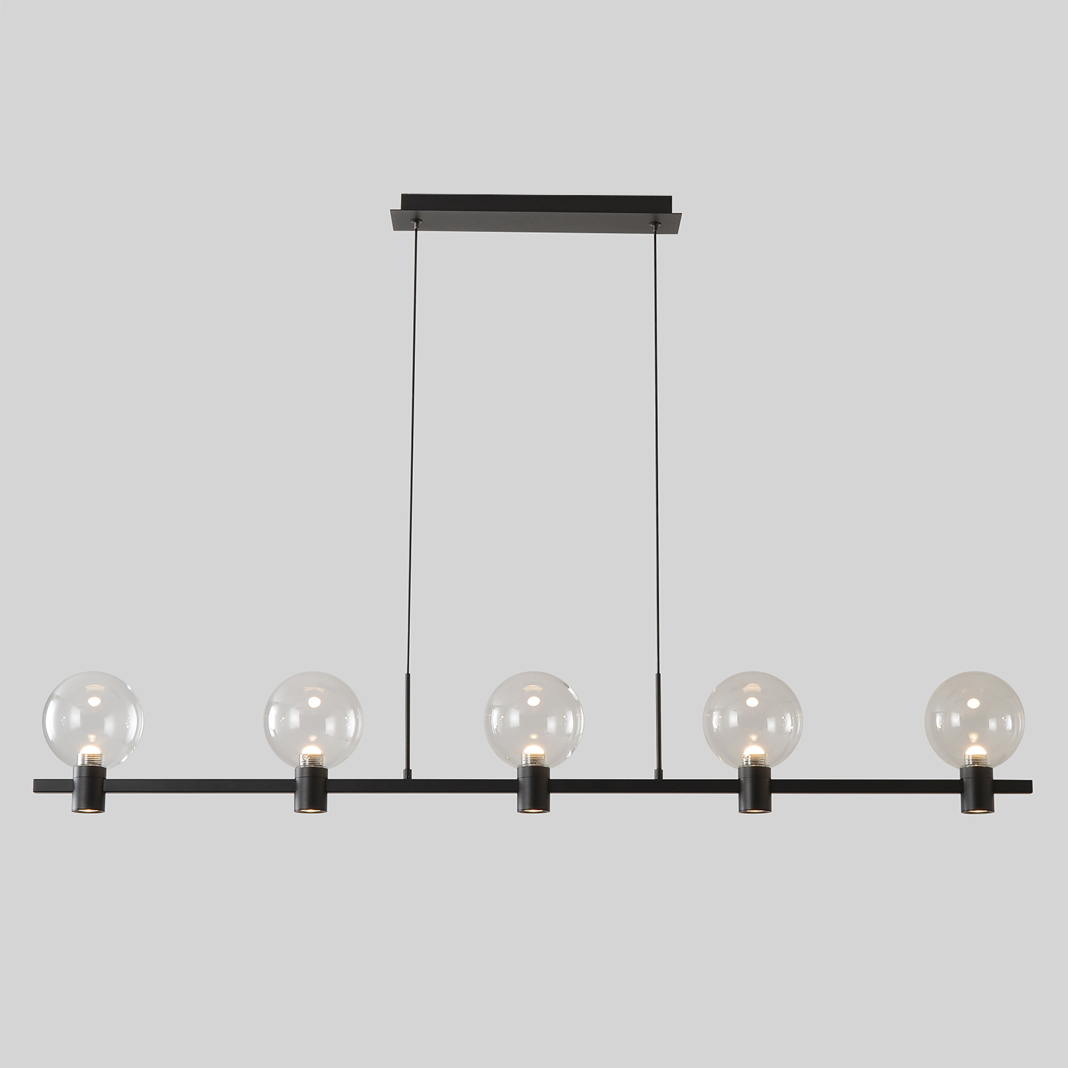 Люстра Crystal Lux DUET SP35W LED BLACK 4090/235 — фото 5