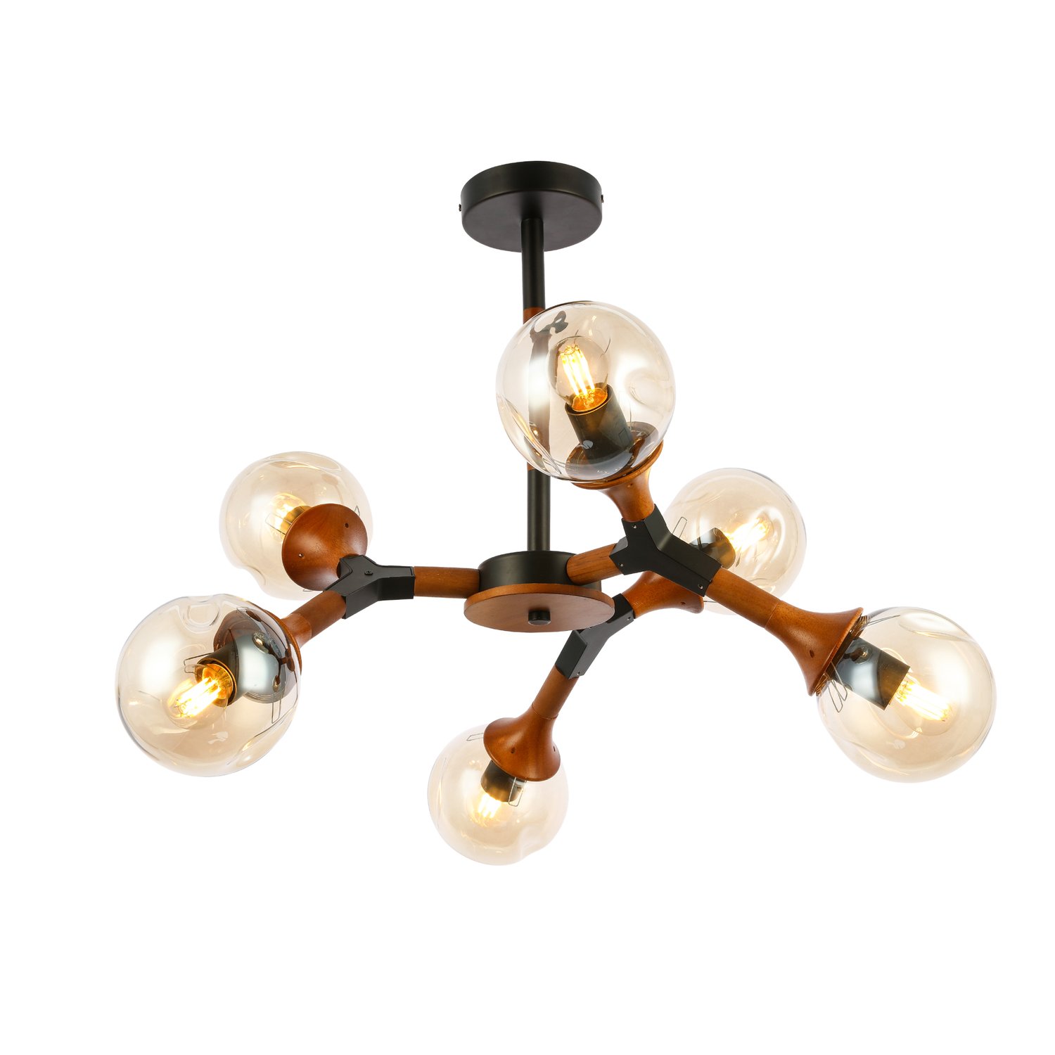 Дополнительная картинка Потолочная люстра Evoluce Raquel SLE109402-06