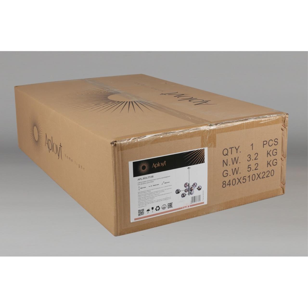 Картинка Подвесная люстра Aployt Ameli APL.904.17.08