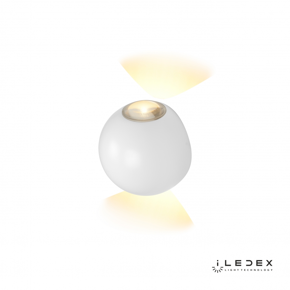 Настенный светодиодный светильник iLedex Rainbow ZD8168-6W WH — фото 2