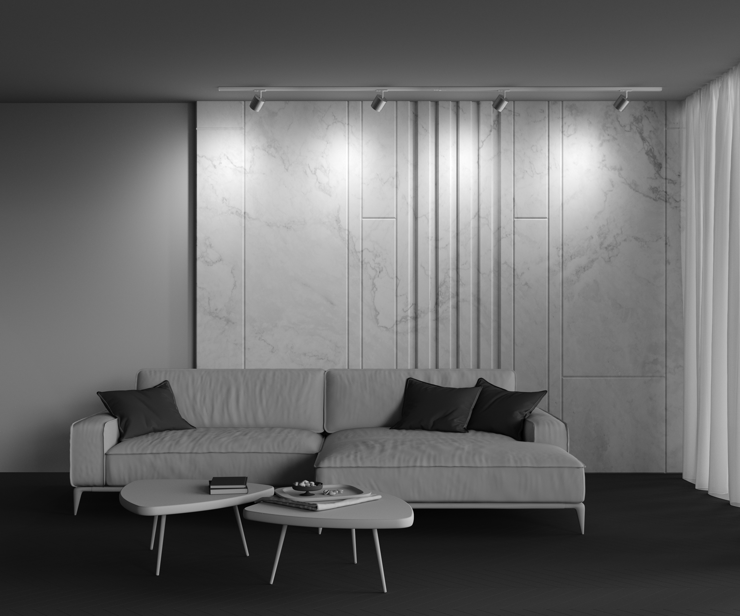 Дополнительная картинка Трековый светильник Technical TR088-1-GX53-S