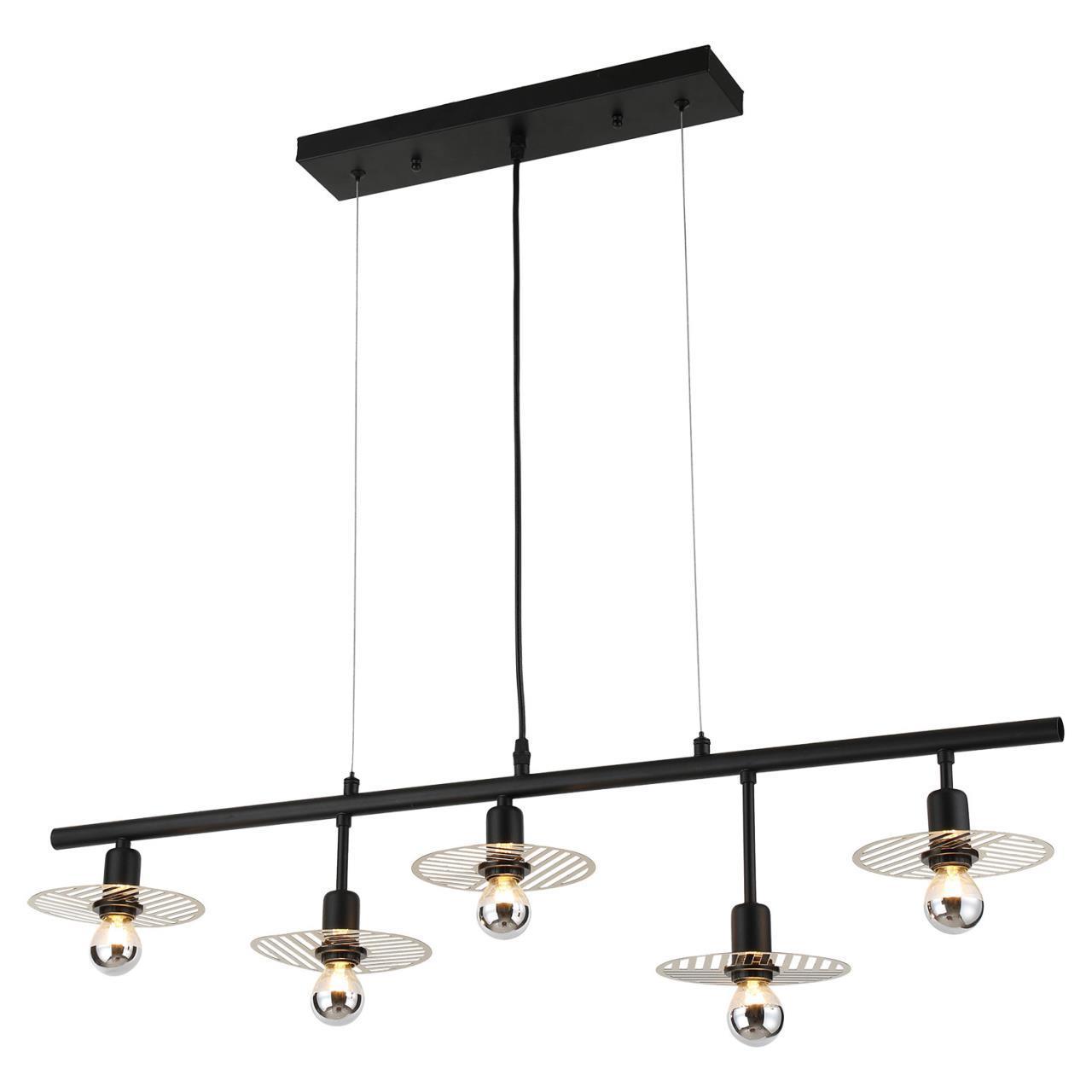Дополнительная картинка Подвесная люстра Lussole Loft Cranbrook GRLSP-8254