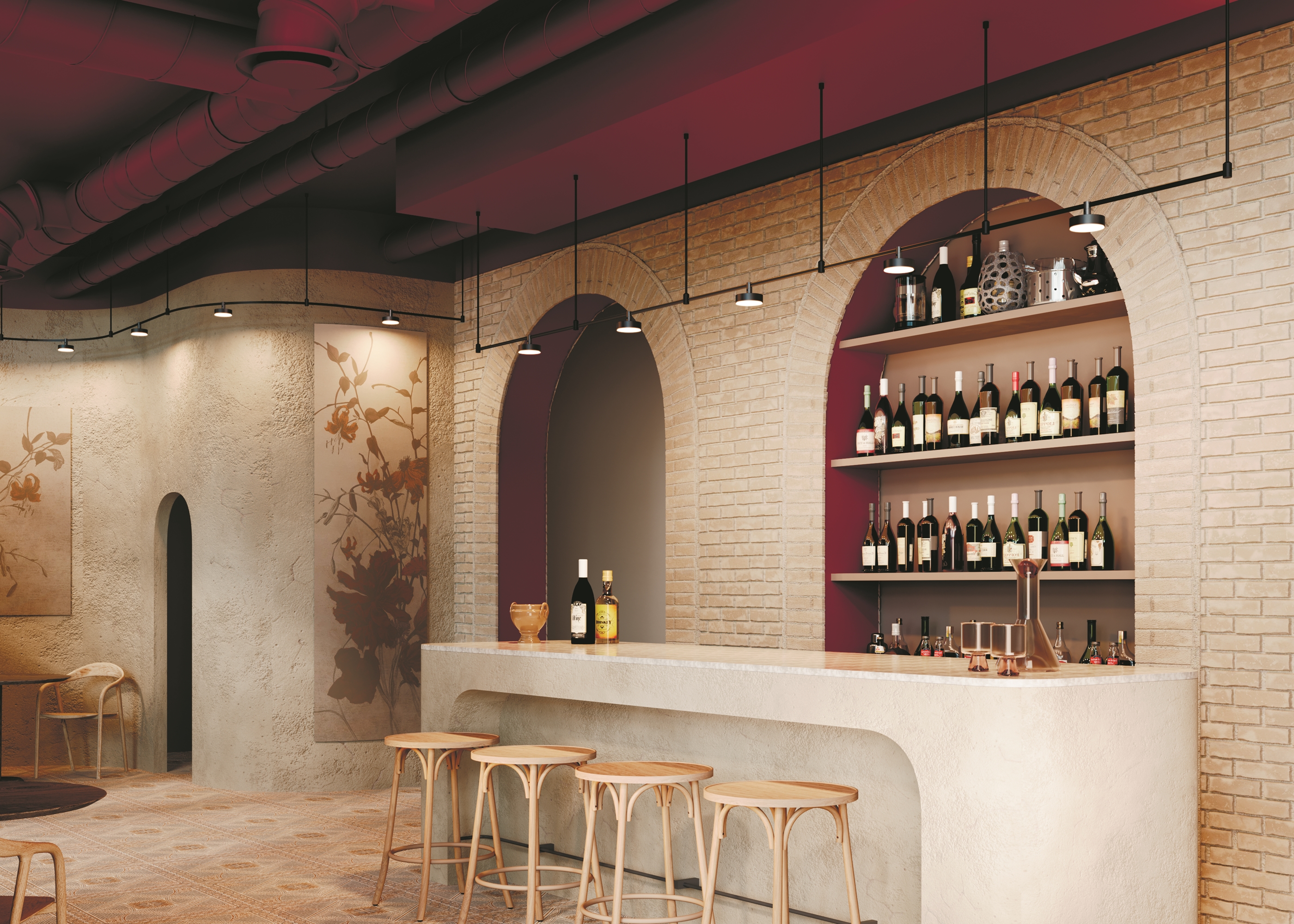 Дополнительная картинка Трековый светильник Technical TR204-1-12W3K-BBS