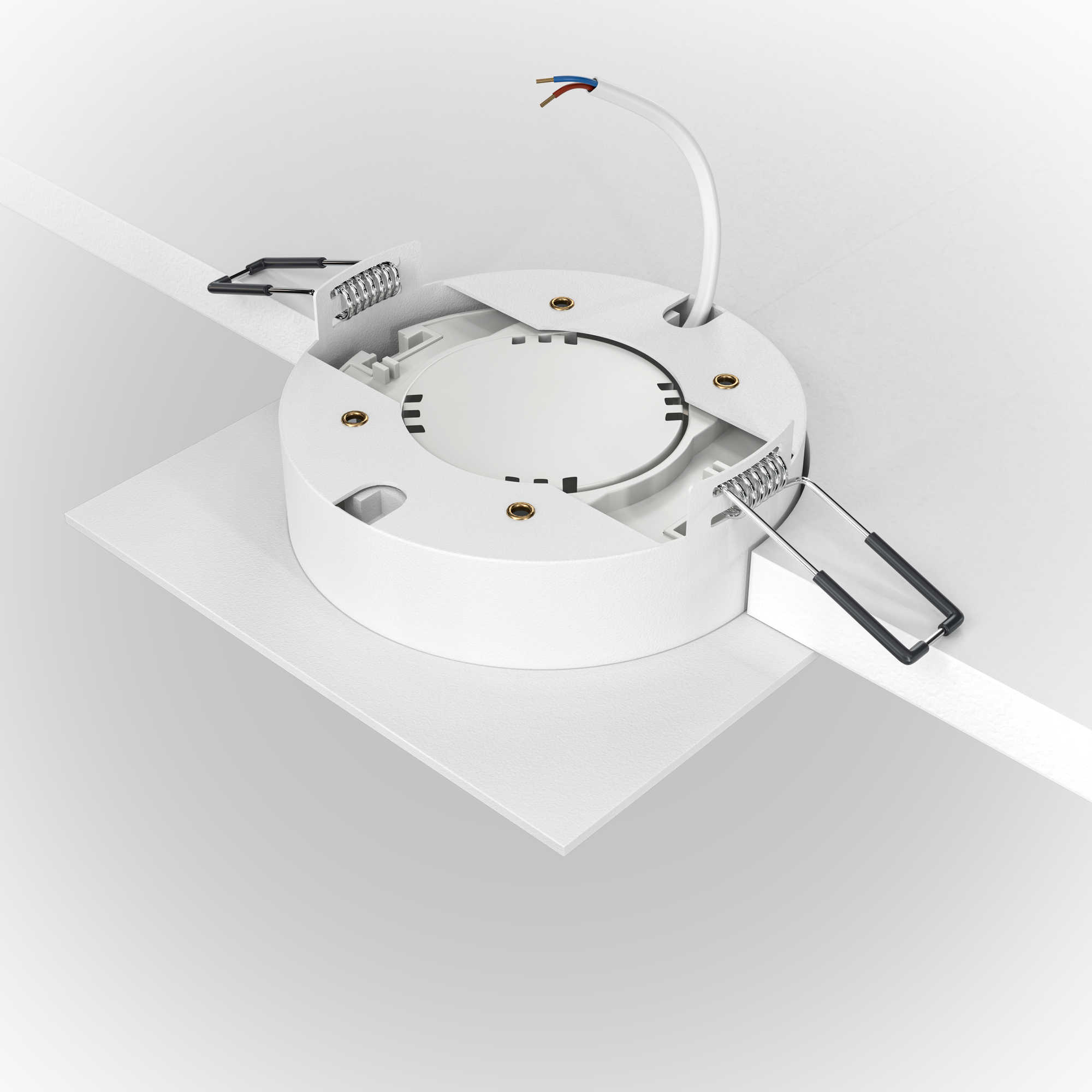 Дополнительная картинка Встраиваемый светильник Technical DL086-GX53-SQ-WS