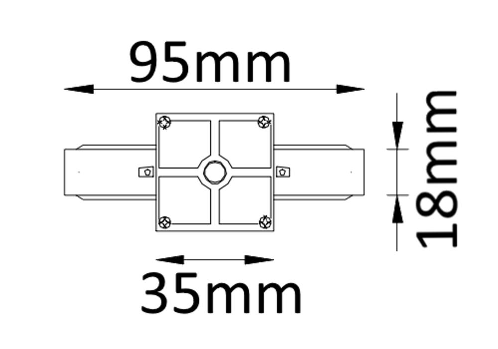 Дополнительная картинка Соединитель линейный (однофазный) Crystal Lux CLT 0.211 01 WH Crystal Lux 1408/001