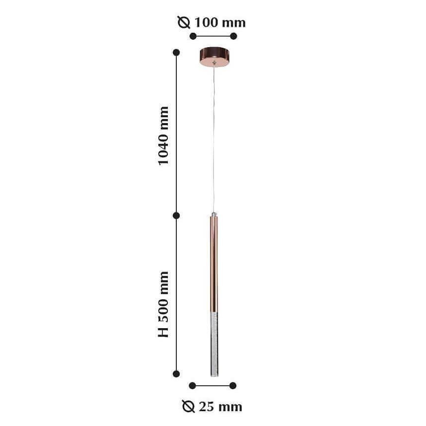 Картинка Подвесной светодиодный светильник Favourite Cylindro 2211-1P