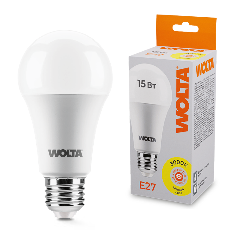 Картинка Лампа LED WOLTA 25Y60BL15E27