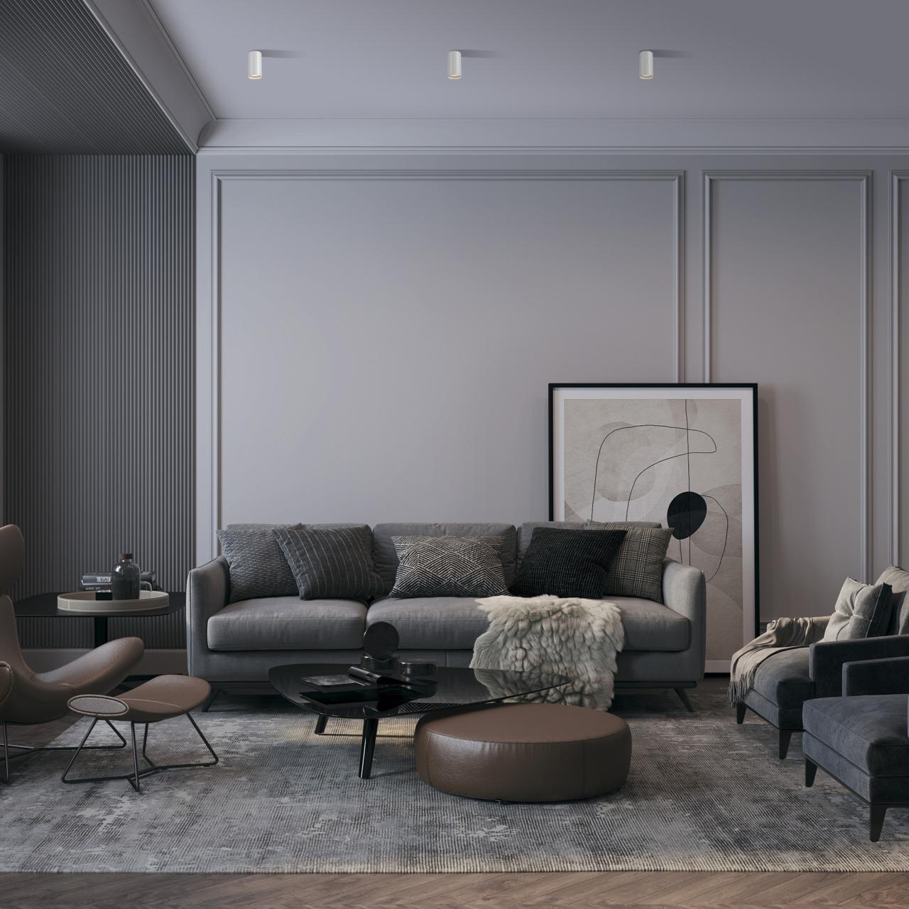 Дополнительная картинка Потолочный светильник Maytoni Focus S C052CL-01W