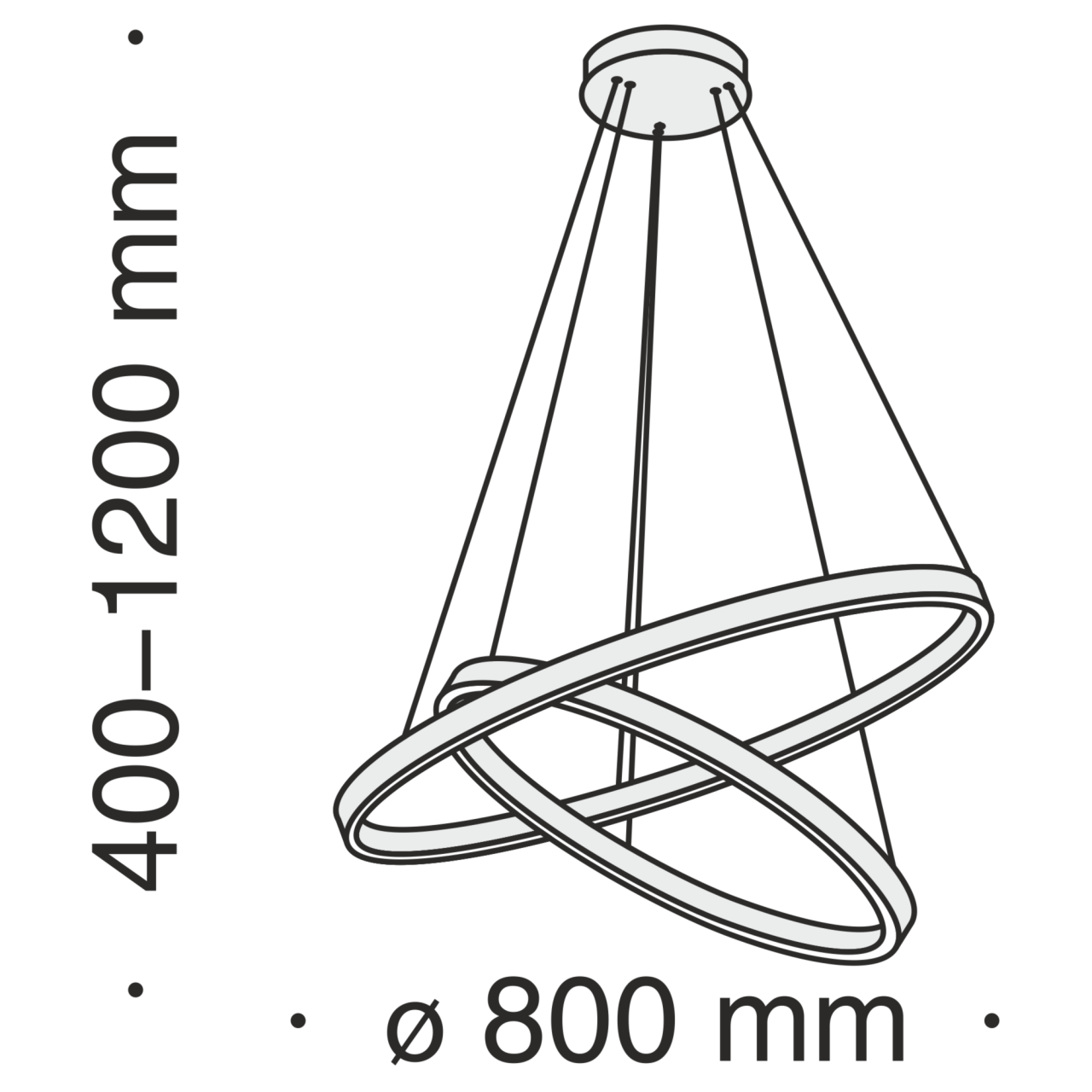 Дополнительная картинка Подвесной светодиодный светильник Maytoni Rim MOD058PL-L74B4K