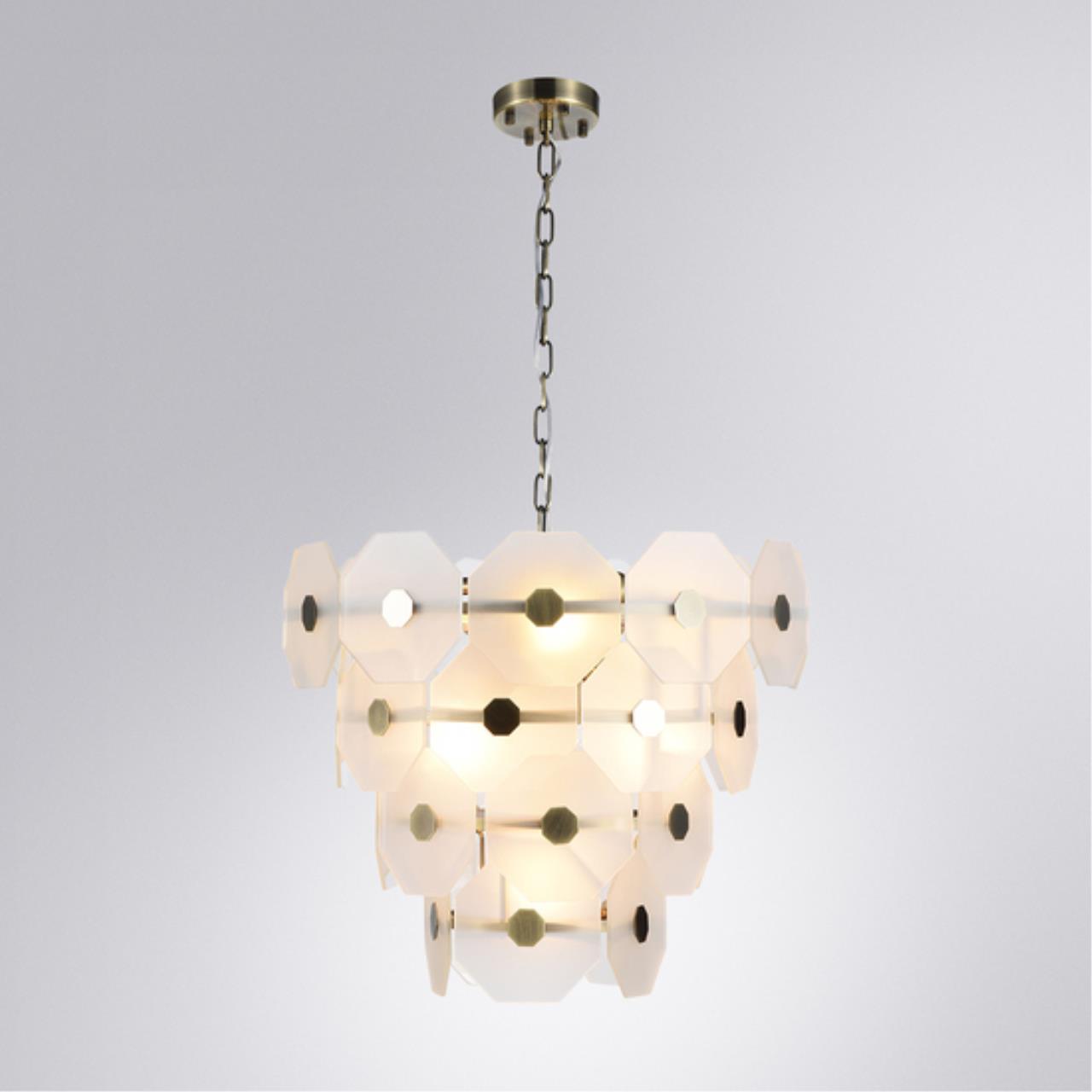 Дополнительная картинка Подвесной светильник Arte Lamp LAMBRUSCO A4069LM-7AB