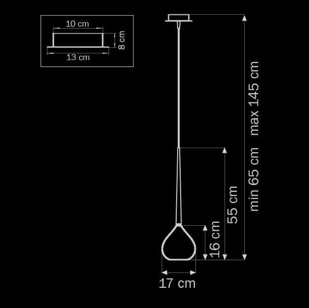 Картинка Подвесной светильник Lightstar Forma 808110