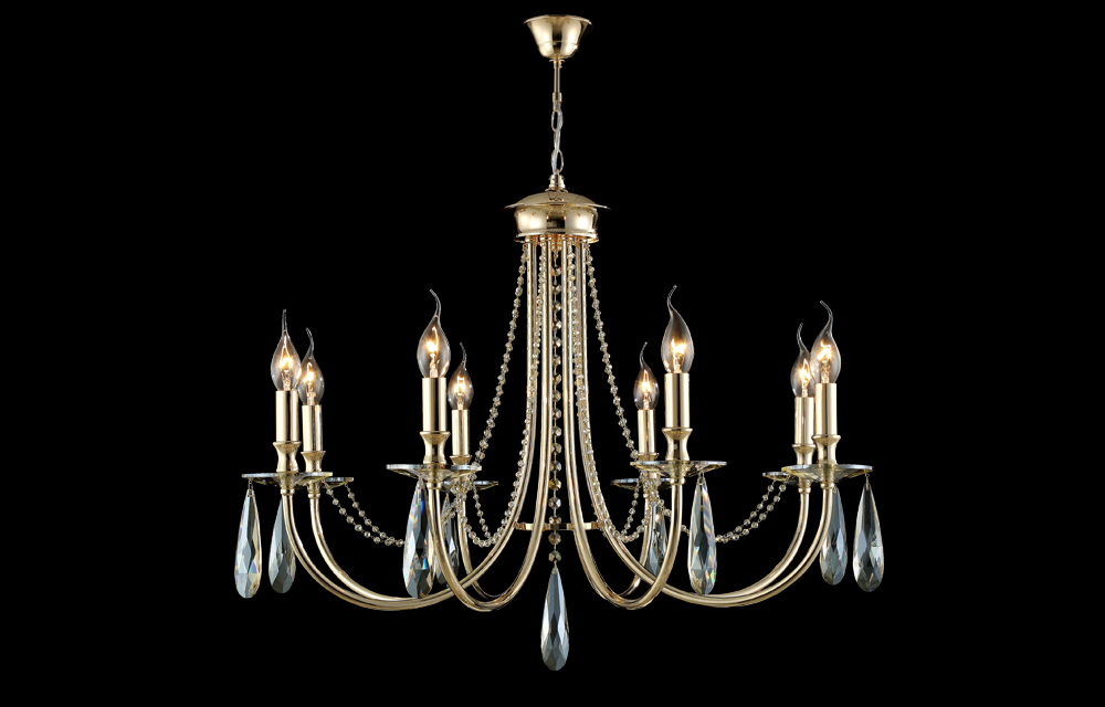Картинка Люстра Crystal Lux VICTORIA 3340/308