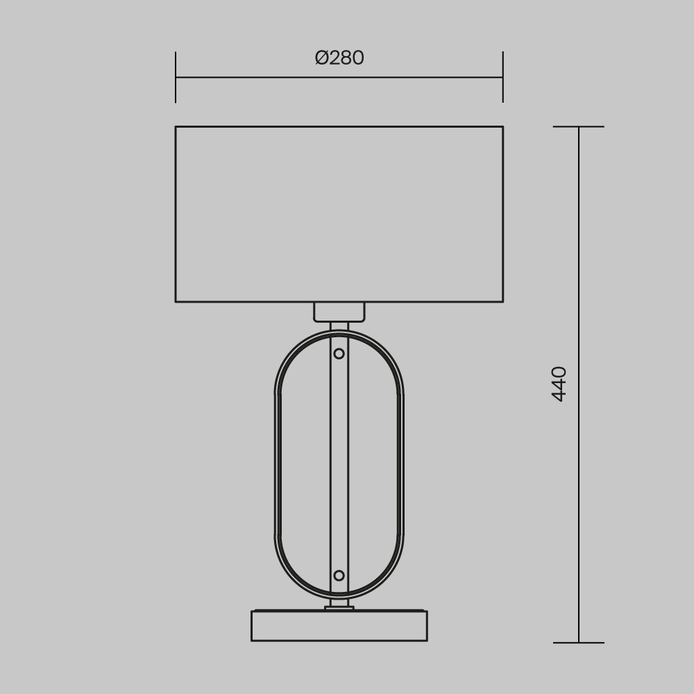 Дополнительная картинка Настольный светильник Maytoni MOD099TL-01G