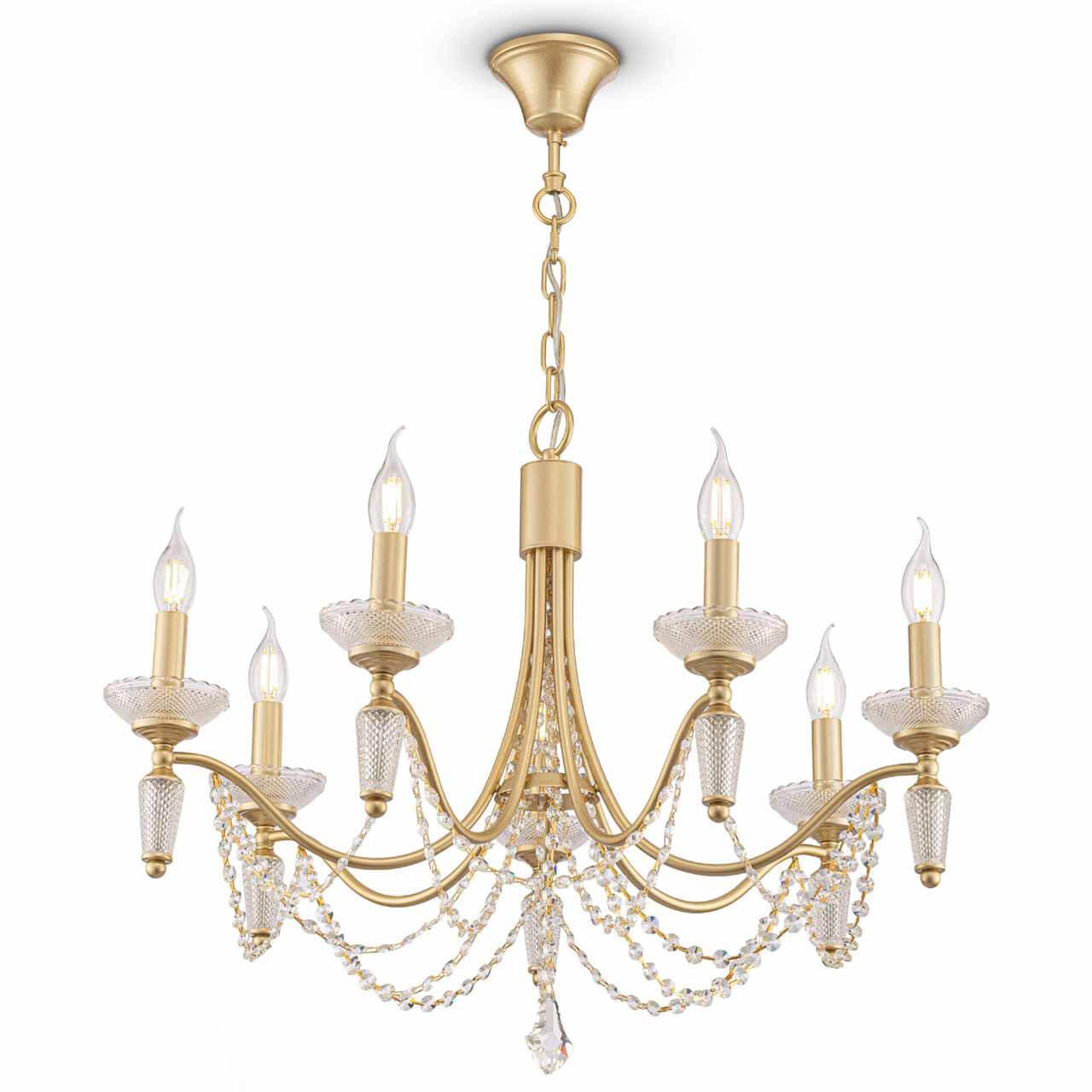 люстры подвесная люстра freya zoe fr2009pl-07g, доставка по Казахстану 