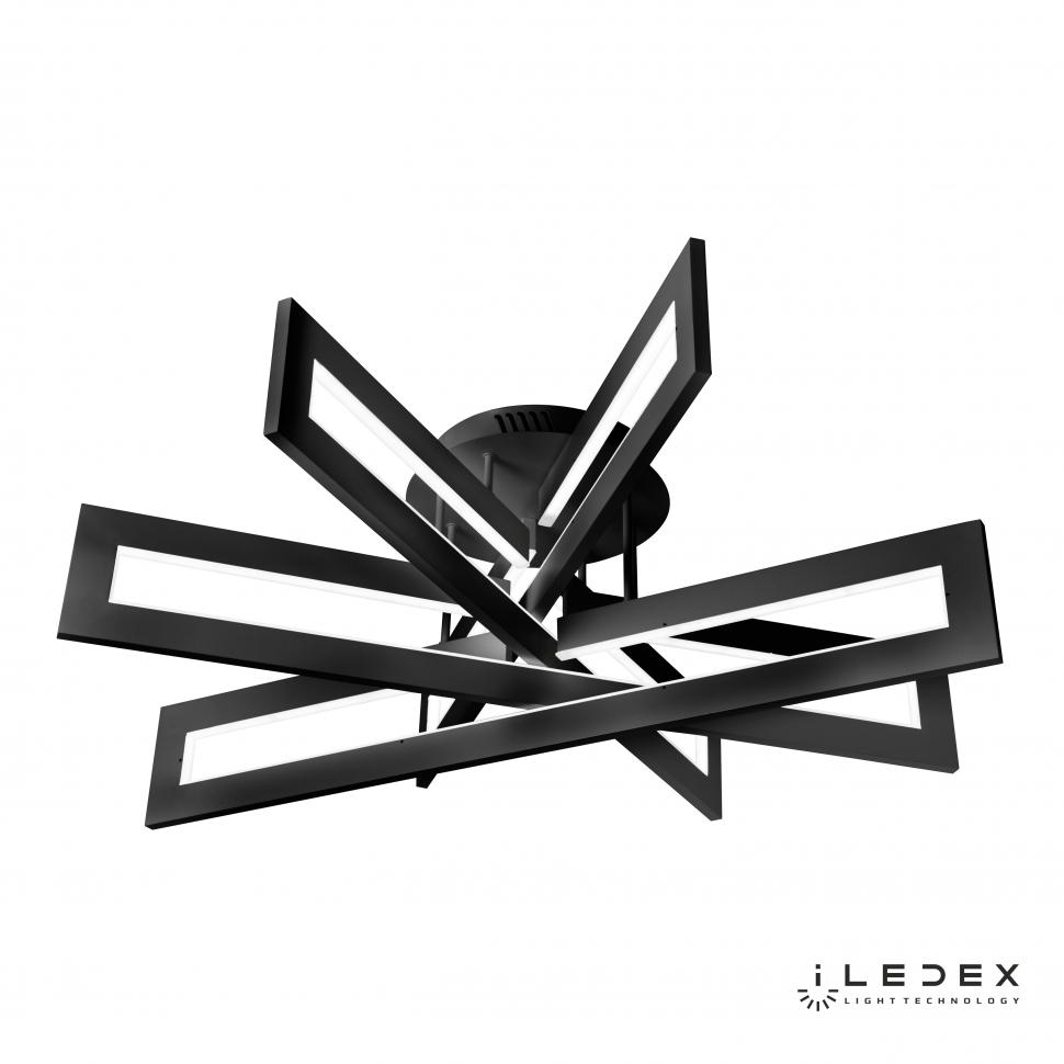 Дополнительная картинка Потолочный светодиодный светильник iLedex Stalker 9082-R800-X 128W BK