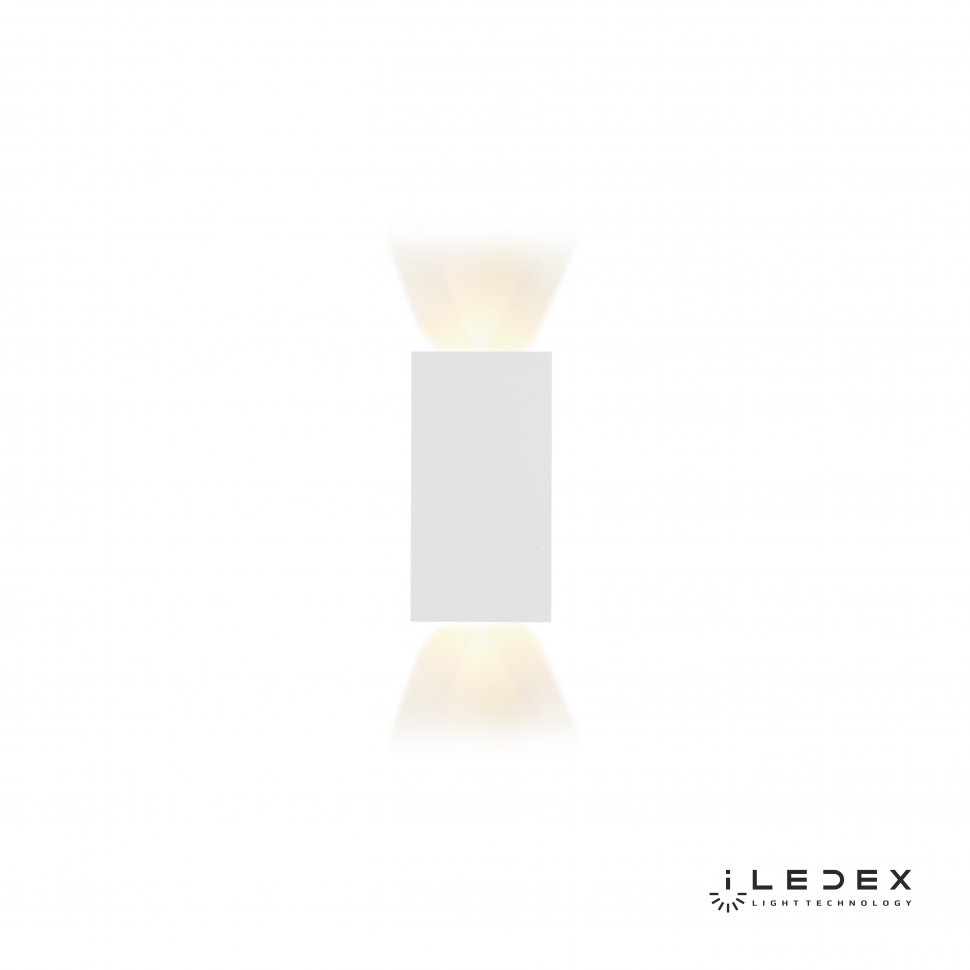 Настенный светодиодный светильник iLedex Double ZD8160-12W WH — фото 3