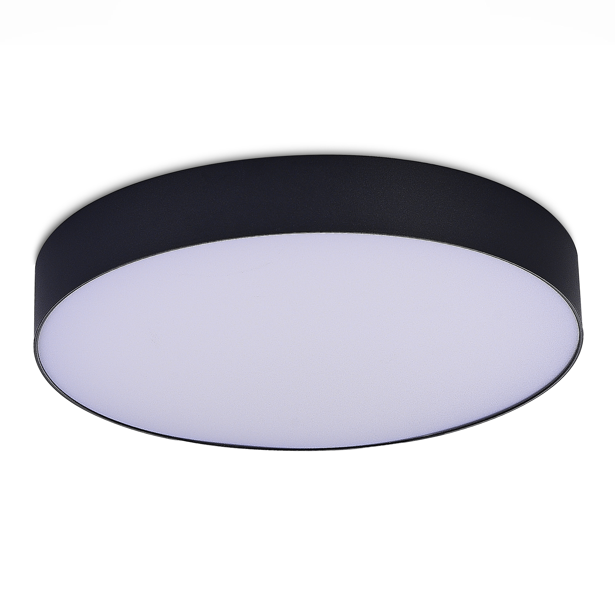 Дополнительная картинка ST606.442.48 Светильник потолочный Черный LED 1*48W 4000K 4 320Lm Ra>85 120° IP20 D400xH55 185-265V