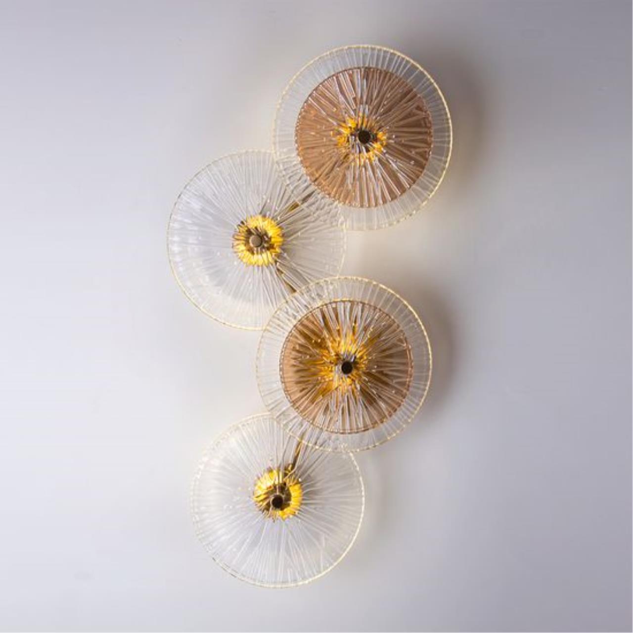 Картинка Настенный светильник Arte Lamp AJOUR A1258AP-4PB