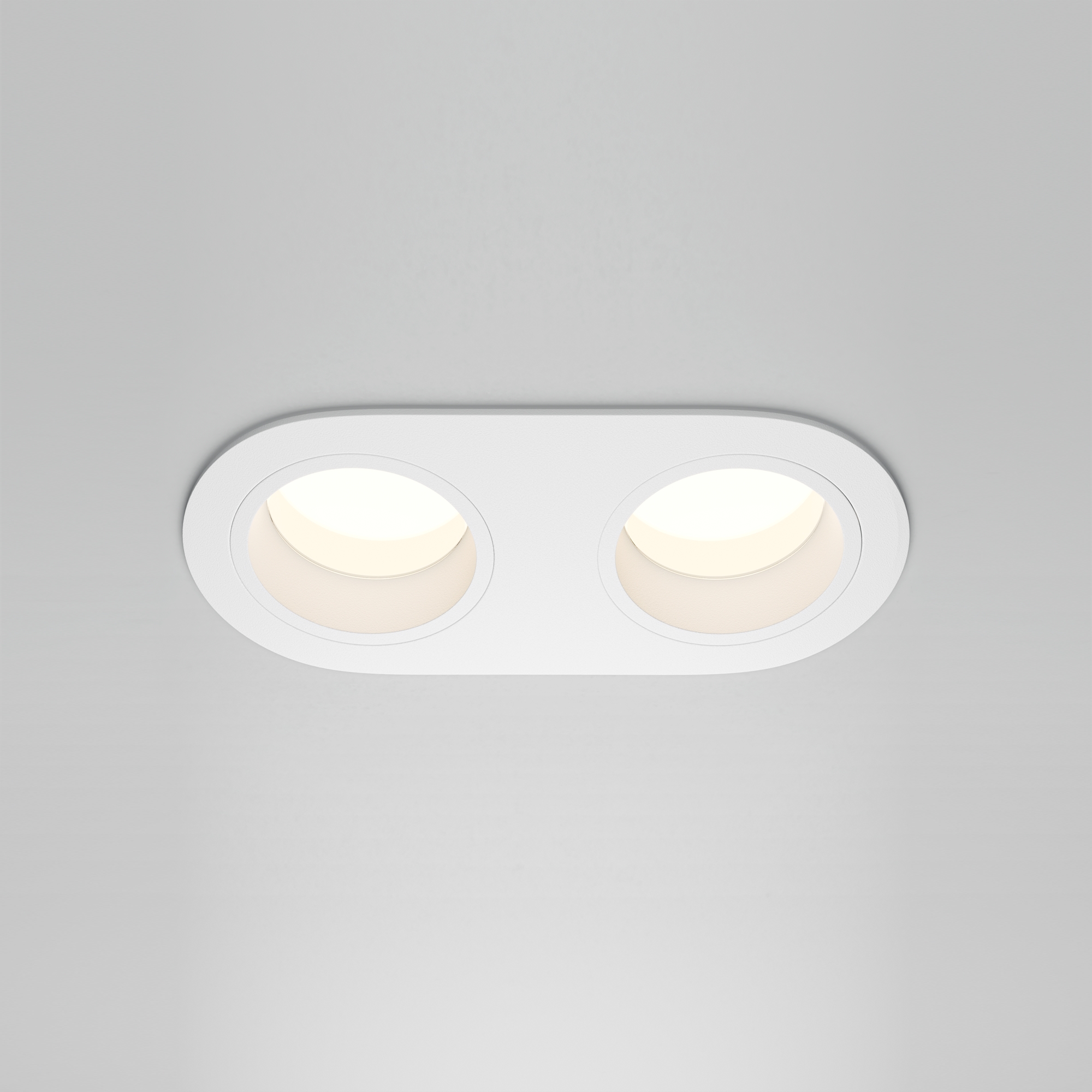 Картинка Встраиваемый светильник Technical DL126-02-GU10-W