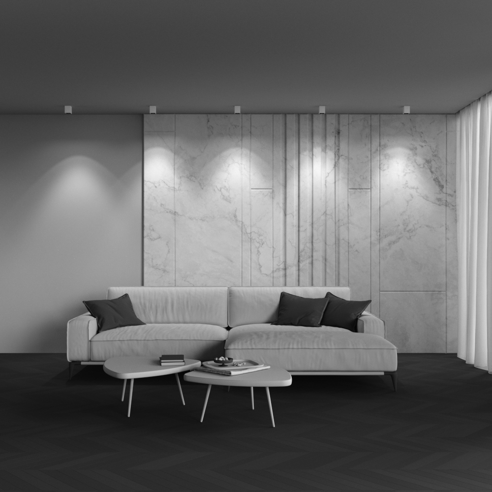 Картинка Потолочный светильник Technical C065CL-8W3K-SQ-WB